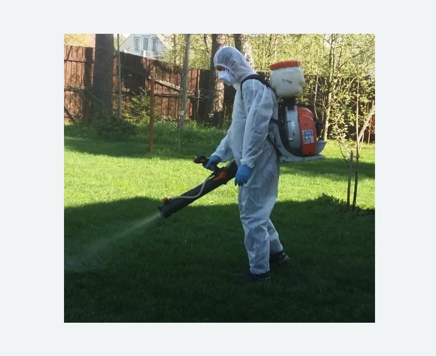 Обработка территории от клещей в Калининске