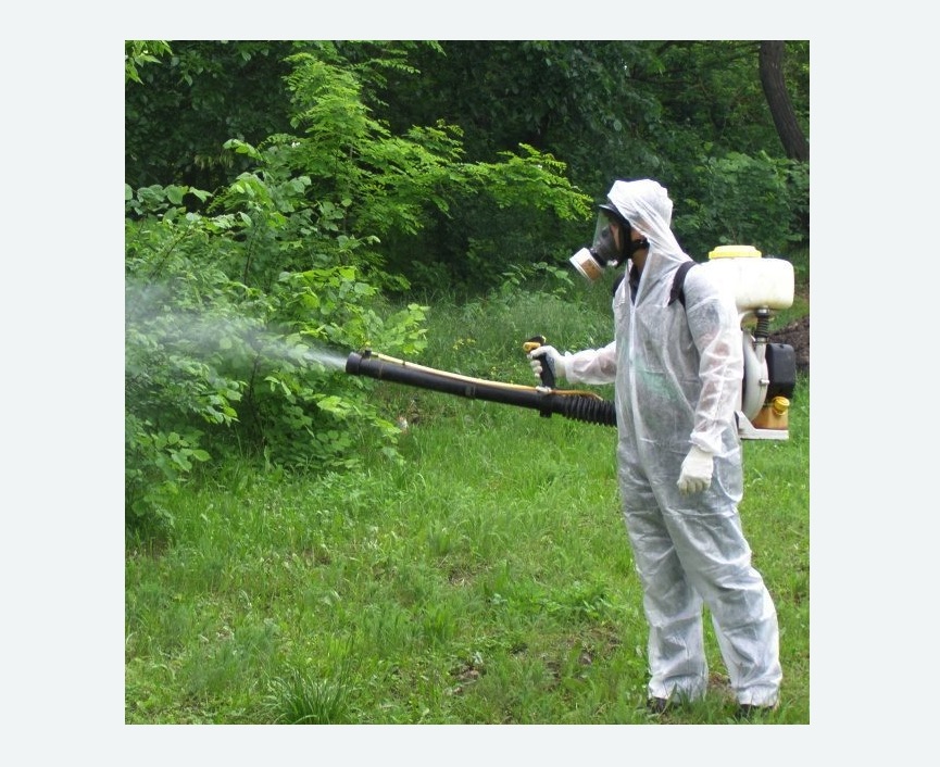 обработка территории от клещей в Калининске