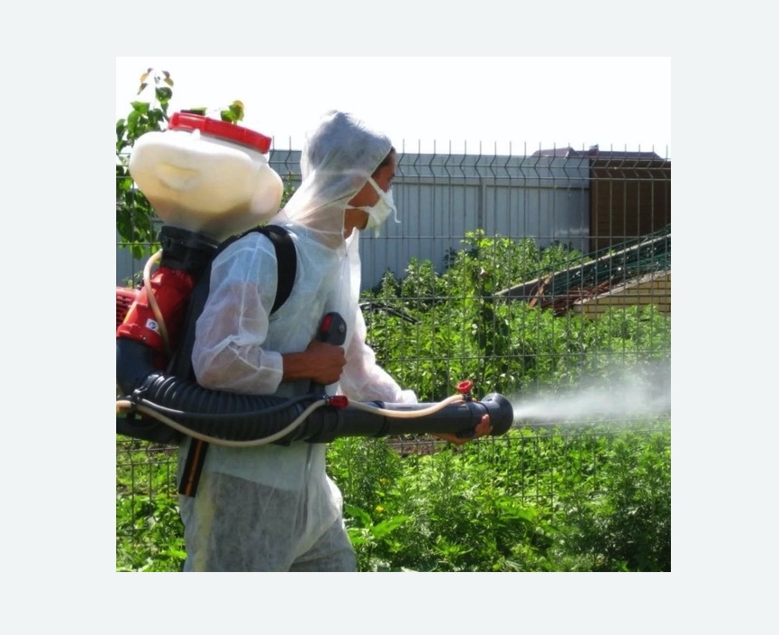 Акарицидная обработка территории в Калининске